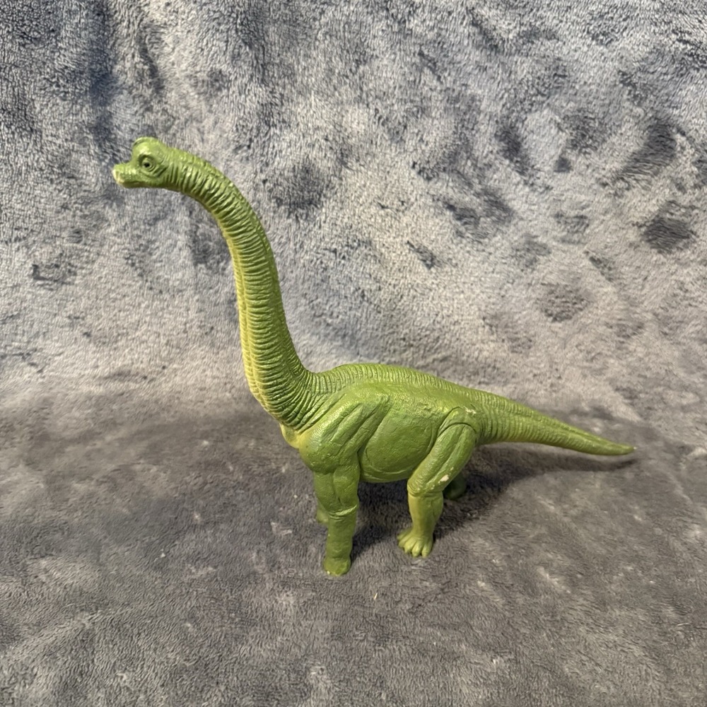 Mojo 2014 Brachiosaurus Green Dinosaur Hard Plastic‎ Large 6.5 inch - Used